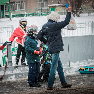 Дед Мороз и квадрокросс 19