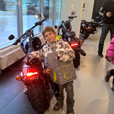 Экскурсия в салон Harley-Davidson 4